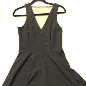 Sparkly black cocktail dress